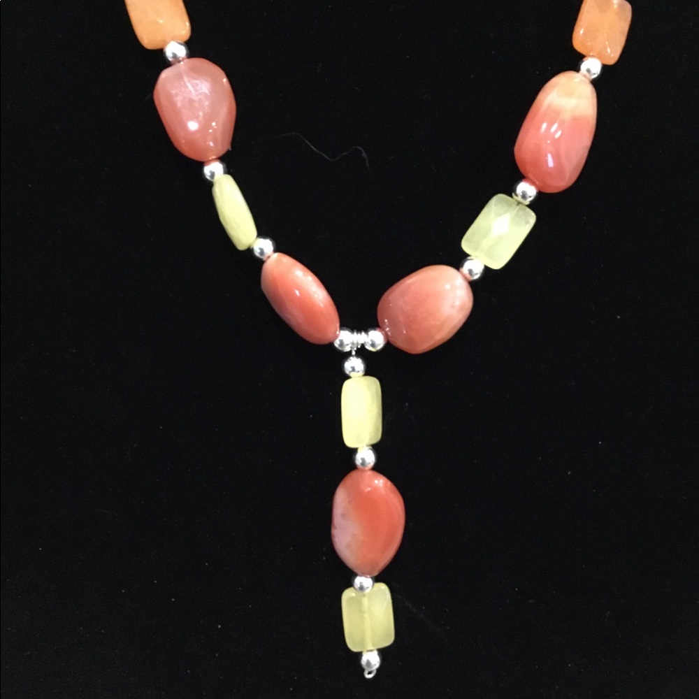 Gemstone necklace
